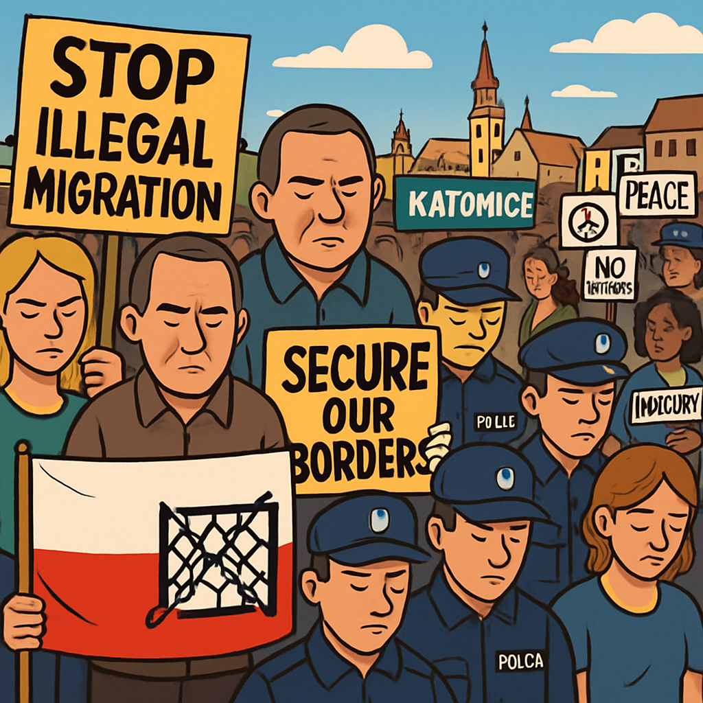Anti-immigrant rallies staged across Poland