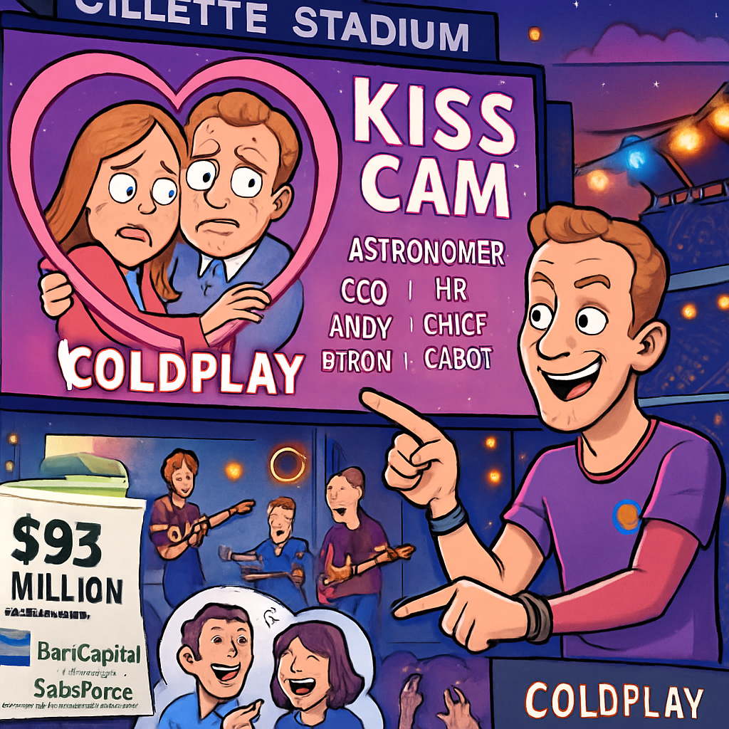 Coldplay Concert/CEO Busted It Wasn't Me ... Behind Statement!!! His Company Says It's Fake