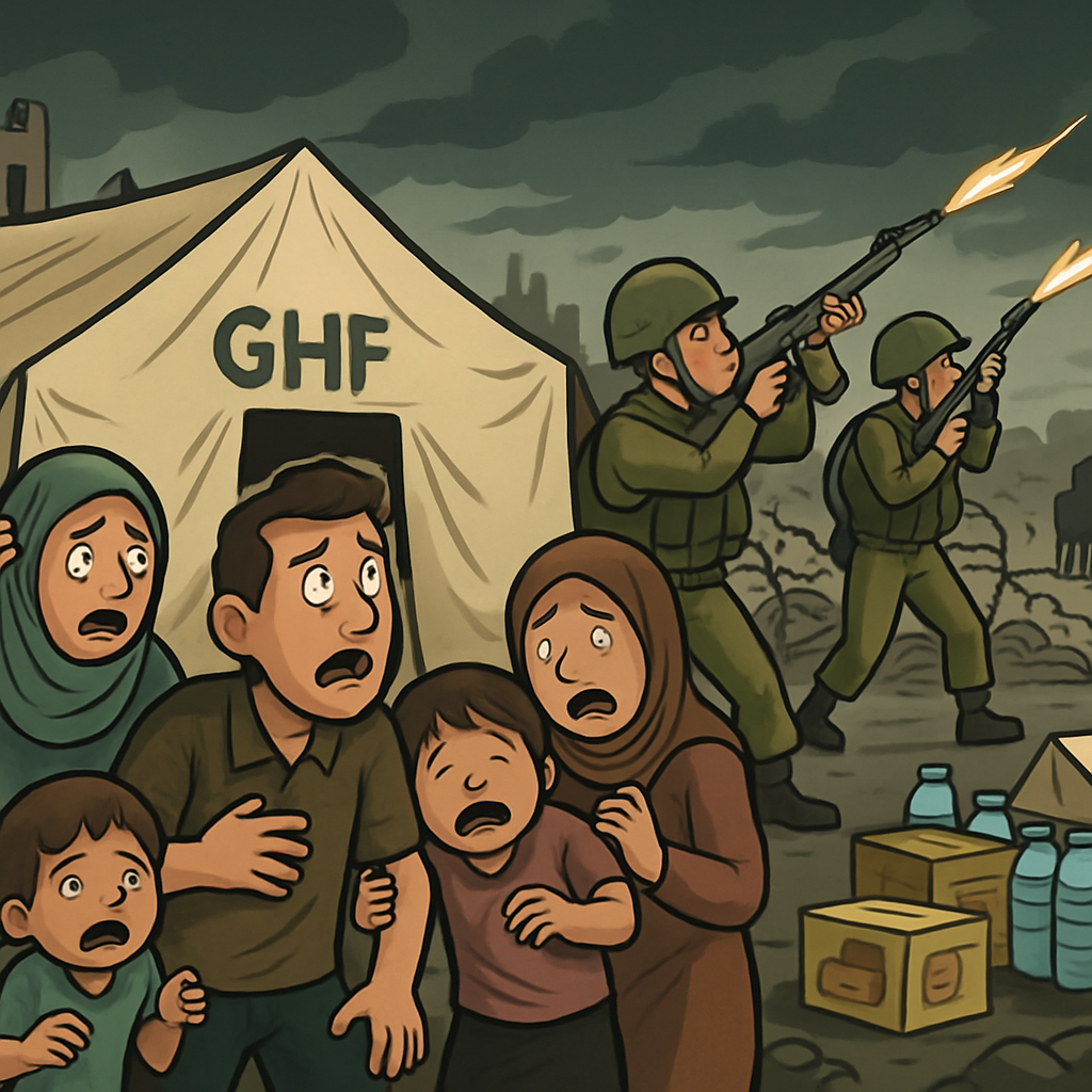 Dozens killed by Israeli gunfire near aid sites in south Gaza, Hamas-run ministry says