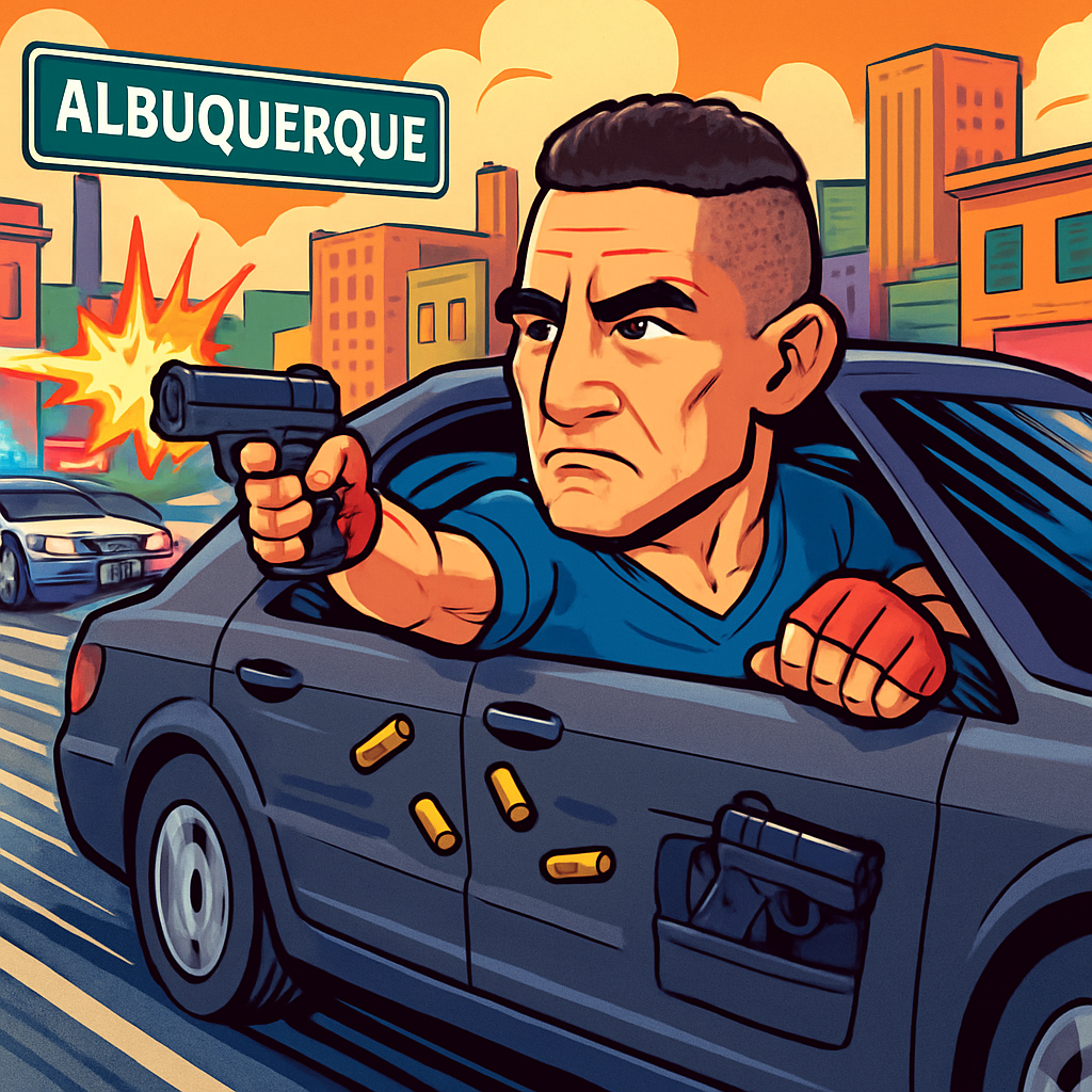 Ex-UFC Star Diego Sanchez Arrested In New Mexico ... Allegedly Fired Gun From Moving Car
