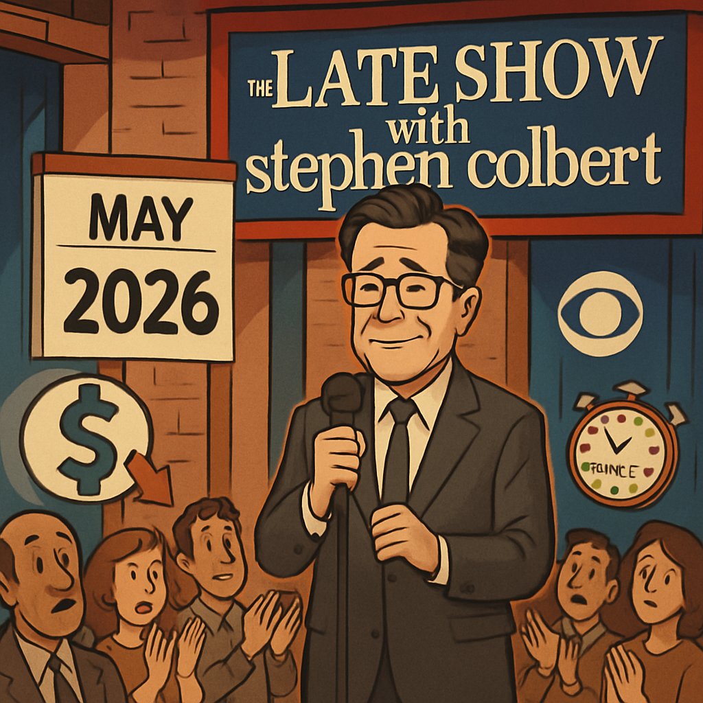 'Late Show with Stephen Colbert' Canceled, Will End After May 2026