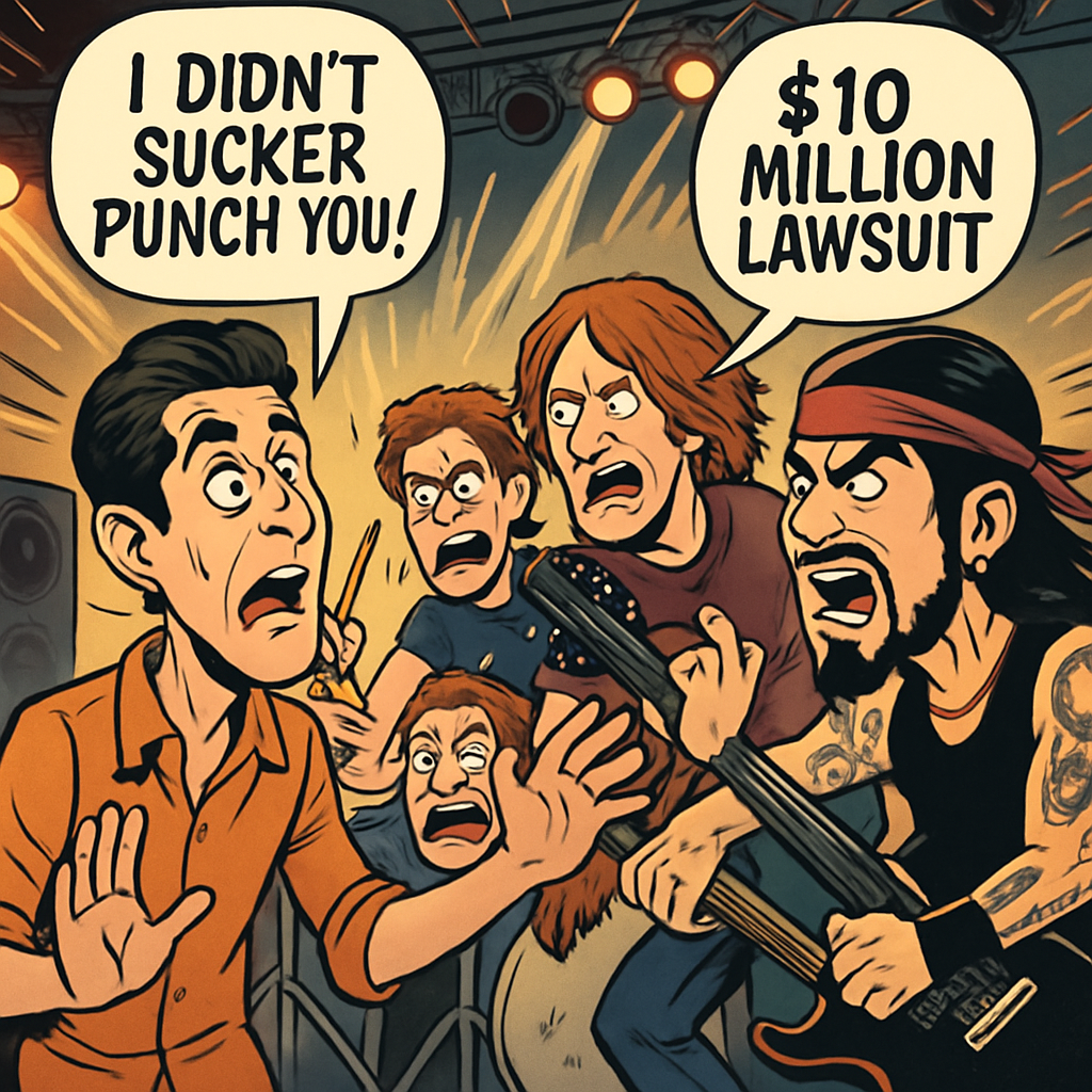 Perry Farrell Two Can Play This Legal Game, Dave ... I Didn't Sucker Punch You!!!