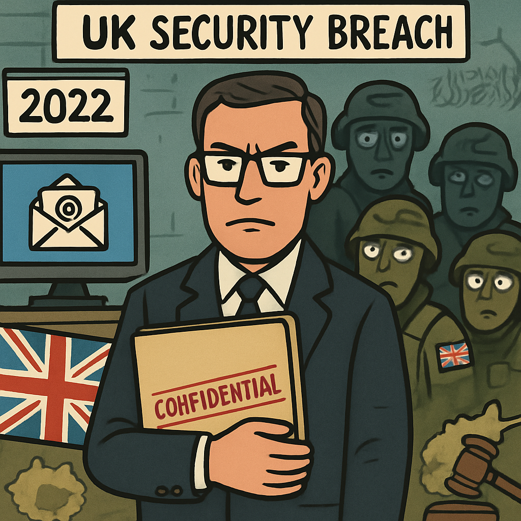 Personal details of UK special forces and spies were included in Afghan data breach