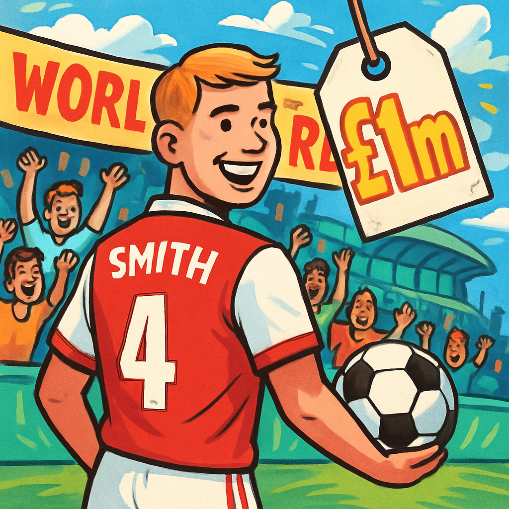 Smith joins Arsenal for world record £1m fee