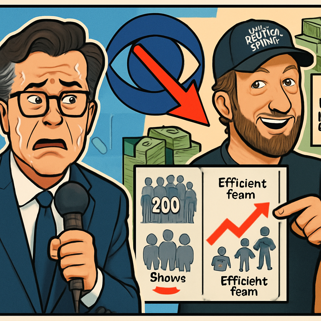 Stephen Colbert Cancellation is a Consequence of Capitalism, Dave Portnoy Says