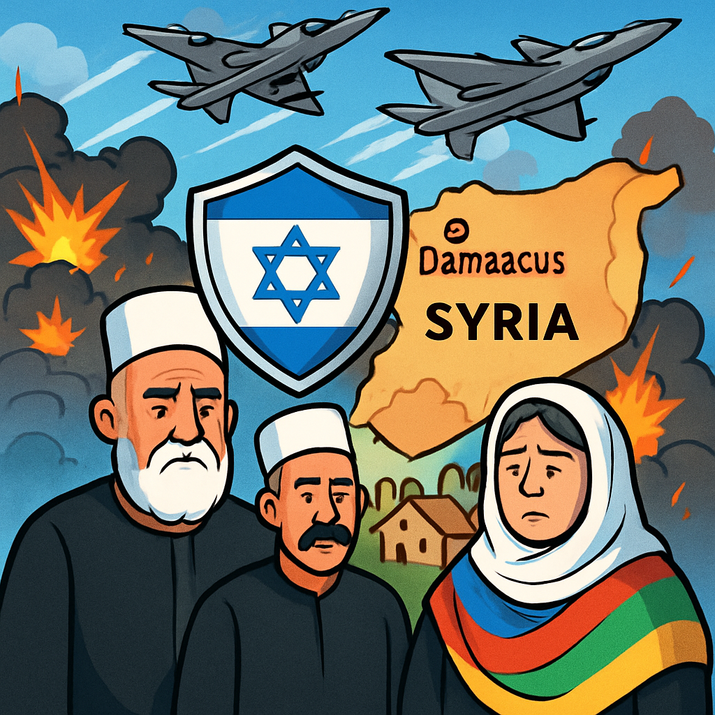 Who are the Druze and why is Israel attacking Syria?