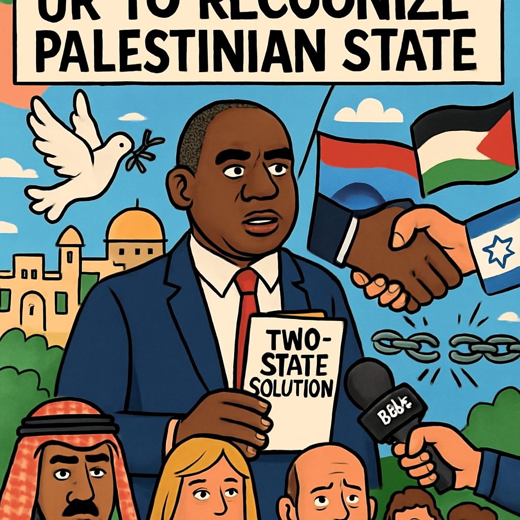 BBC presses UK foreign secretary on timing of recognising Palestinian state