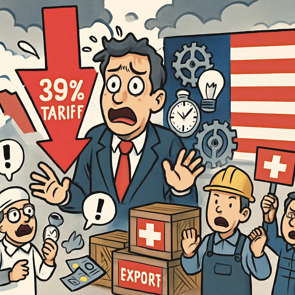 Confusion and anger in Switzerland - hit by highest tariffs in Europe