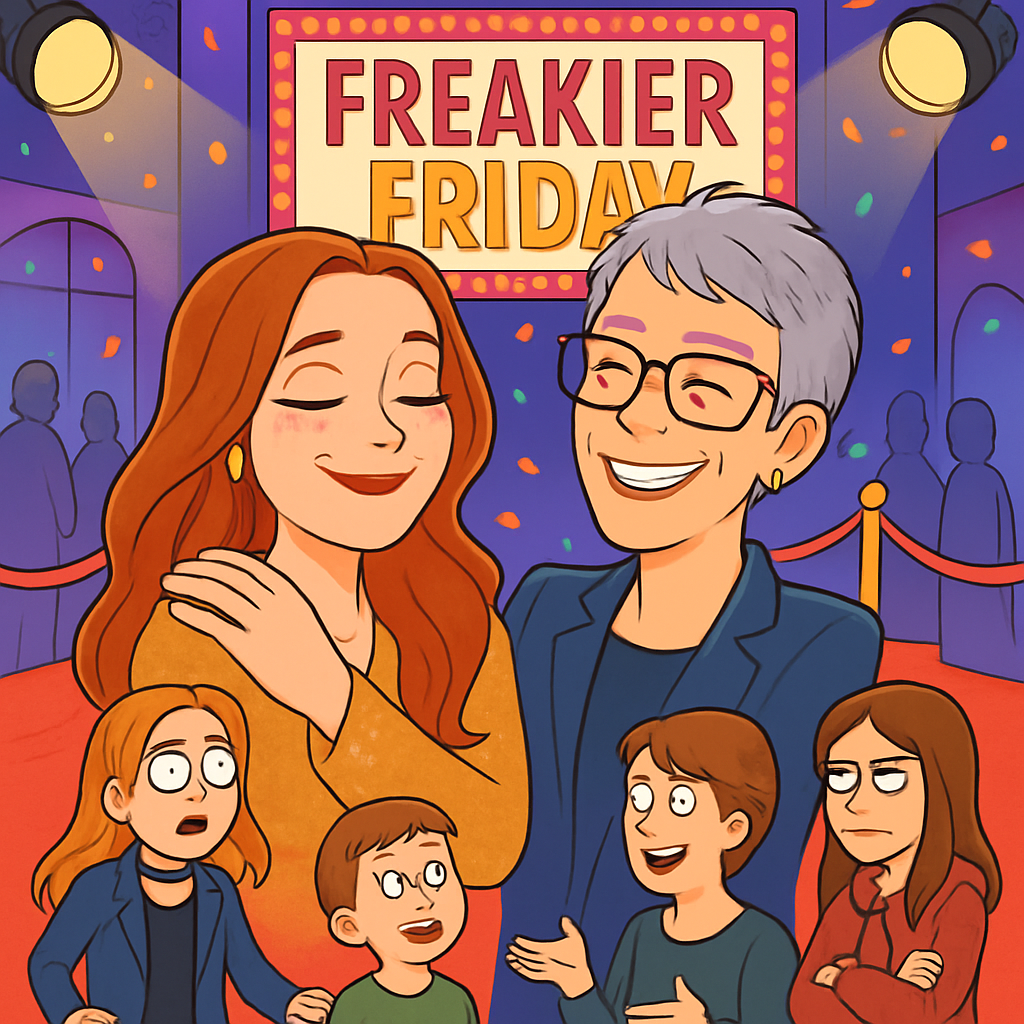 'I'm never washing this shoulder': BBC meets stars of Freakier Friday