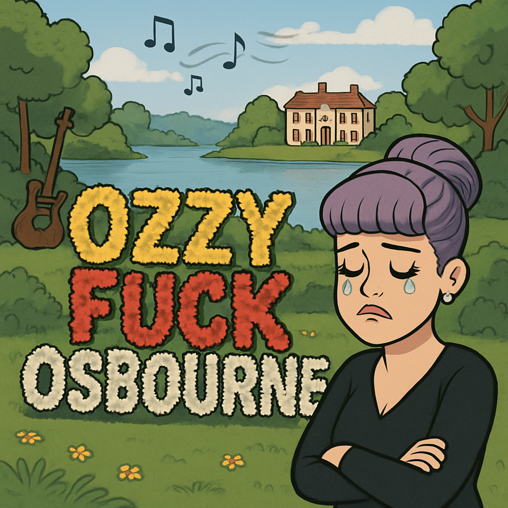 Kelly Osbourne Check Out My Dad's NSFW Floral Arrangement!!!