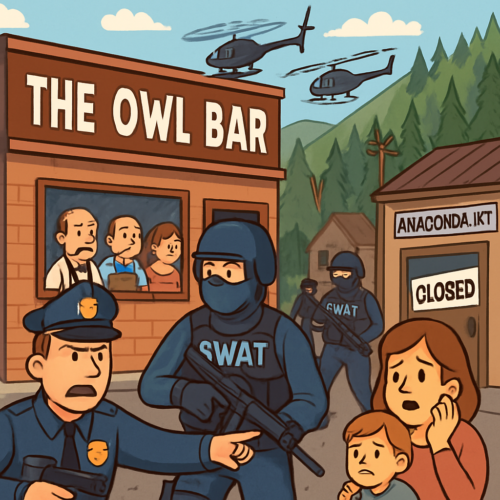 Manhunt under way after 4 killed in Montana bar shooting