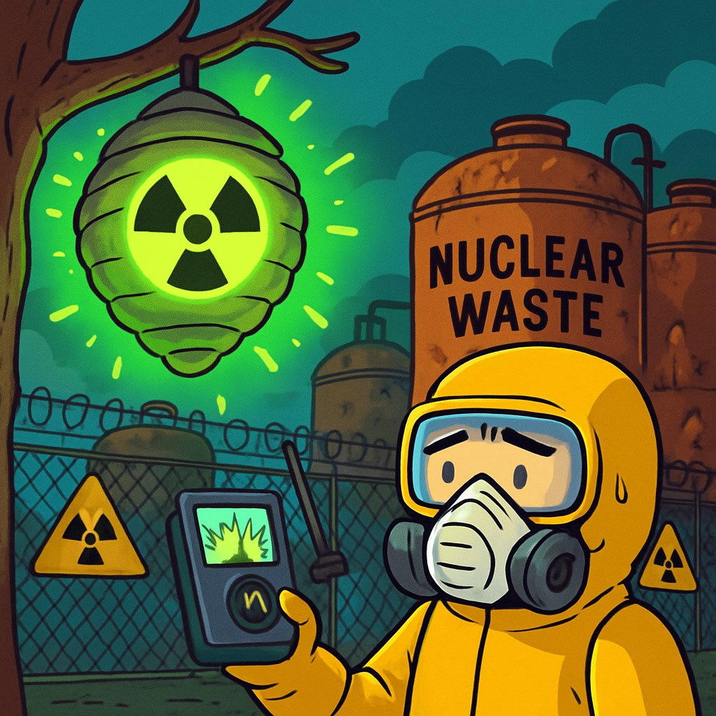 Radioactive wasp nest found at old US nuclear weapons site