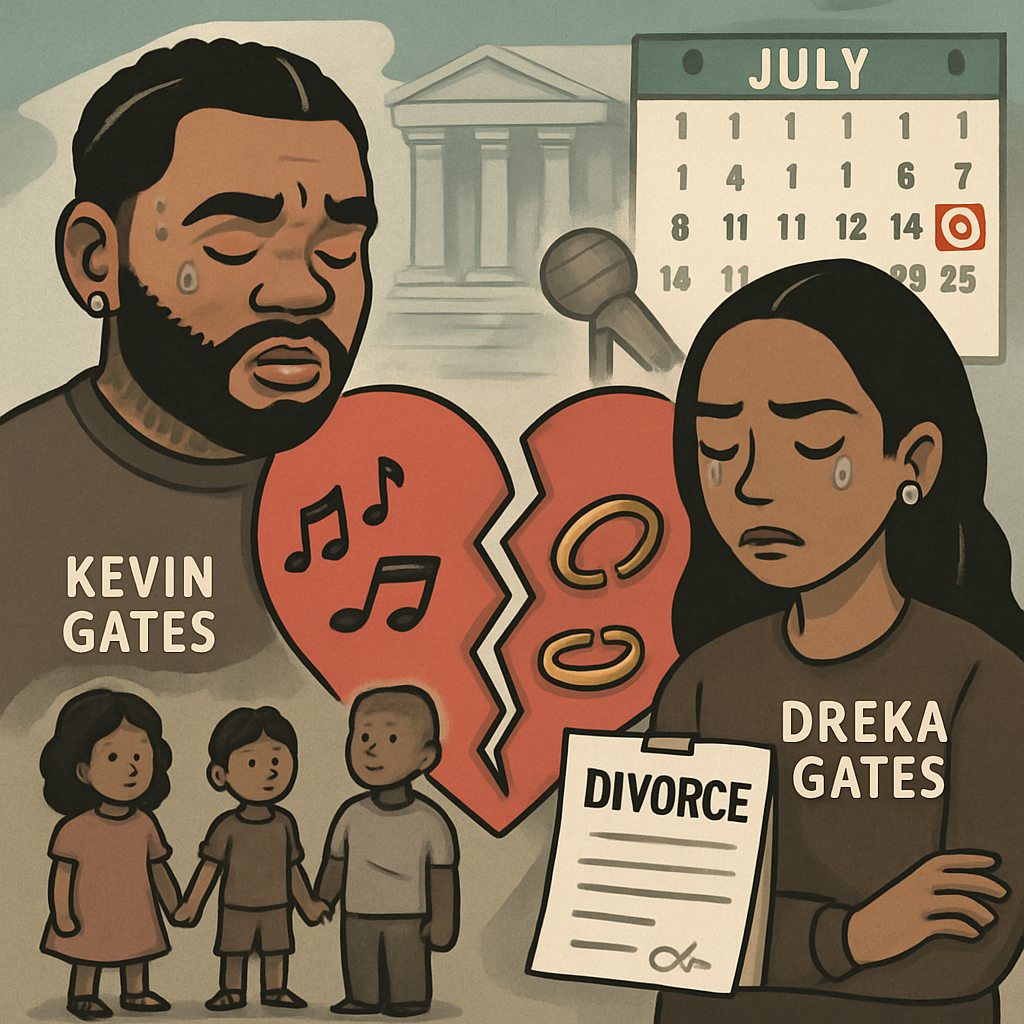 Rapper Kevin Gates Wife Files For Divorce