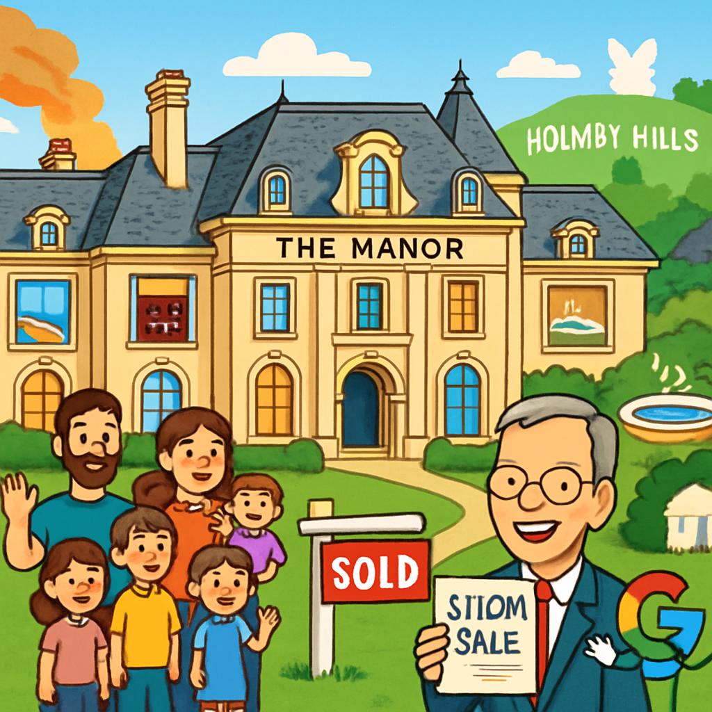 Spelling Manor $old For $110 Million ... To Former Google CEO