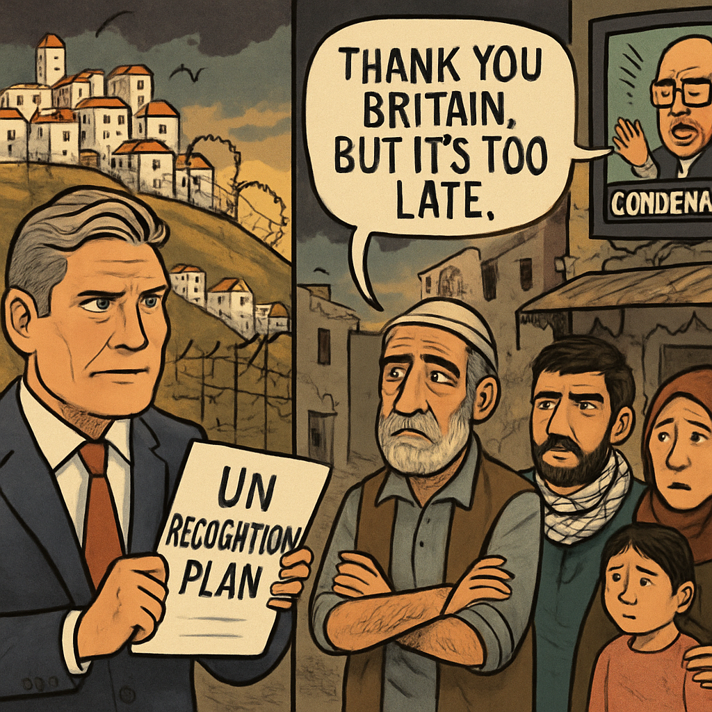 'Thank you, but it's too late': Why some Palestinians aren't convinced by Starmer's promise