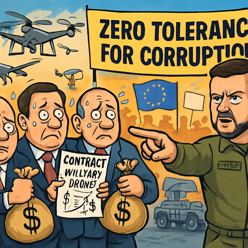 Ukraine officials held in military drone corruption probe