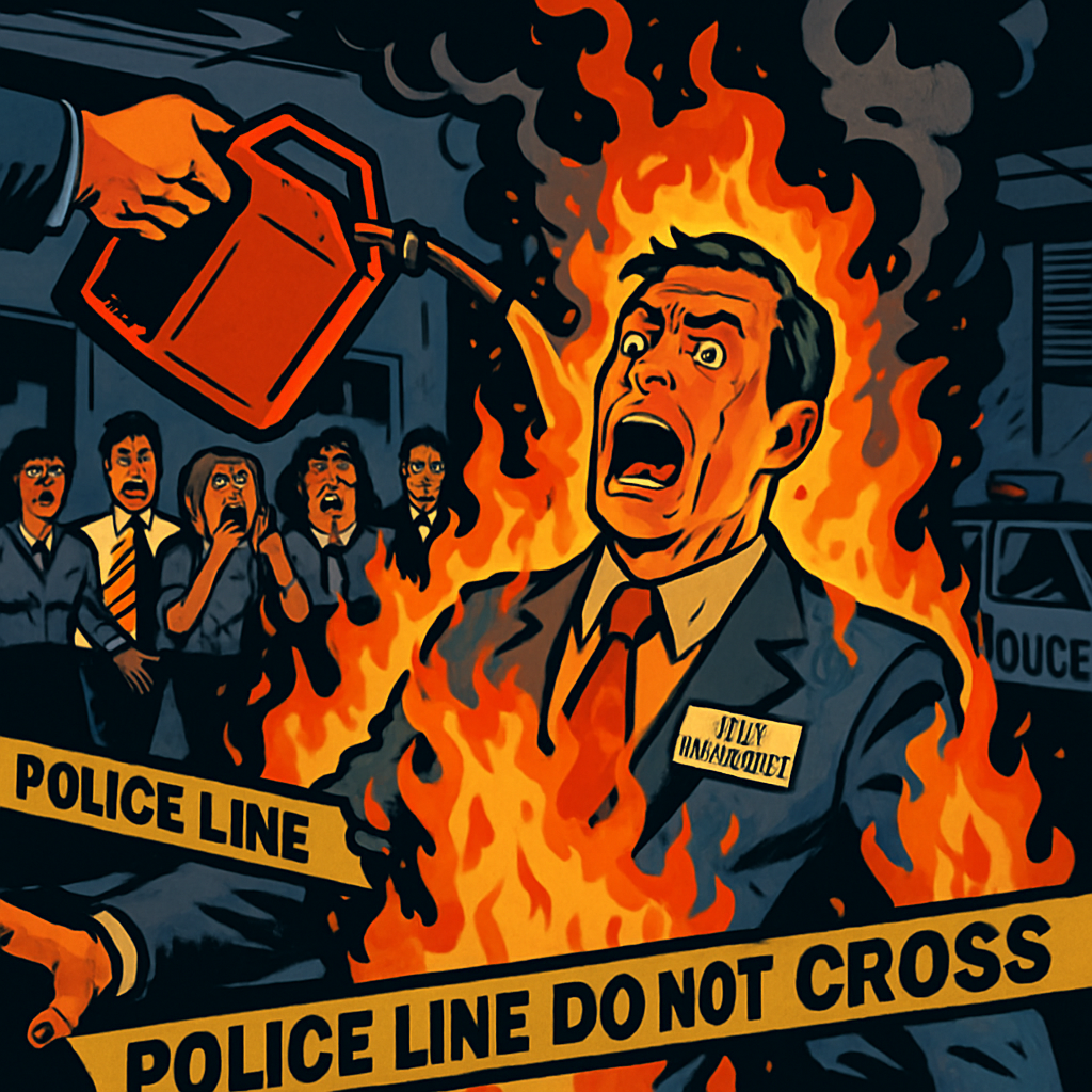 Virginia City Councilman Doused In Gasoline, Set Ablaze ... Cops Claim Personal Attack